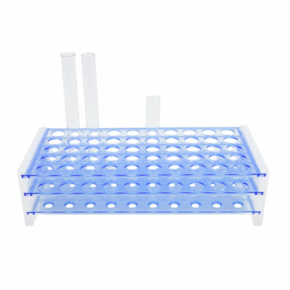 Soporte para tubos de ensayo plástico 13.5 mm