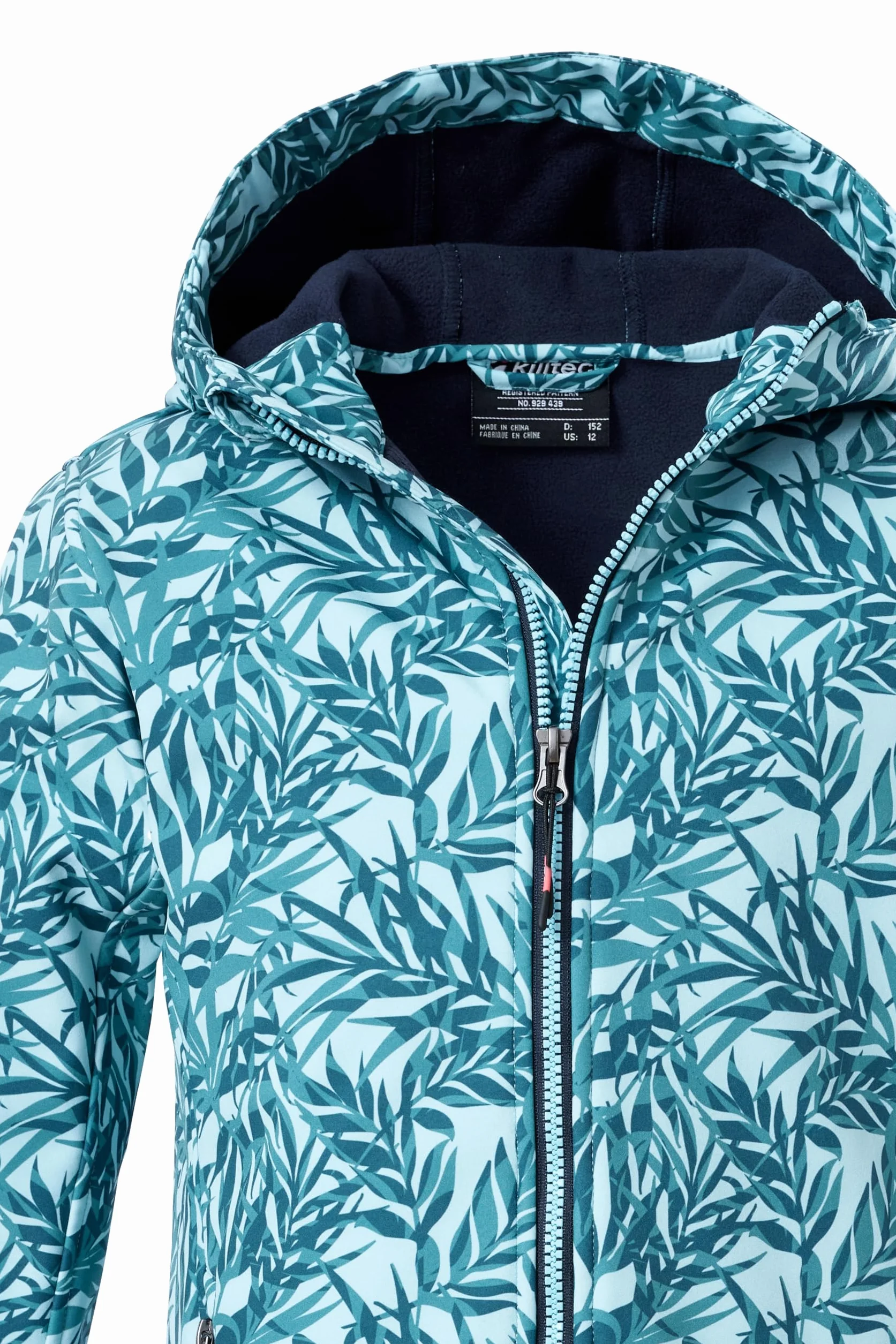 Killtec Mädchen Softshelljacke Print Chaqueta softshell/outdoor con capucha Niñas