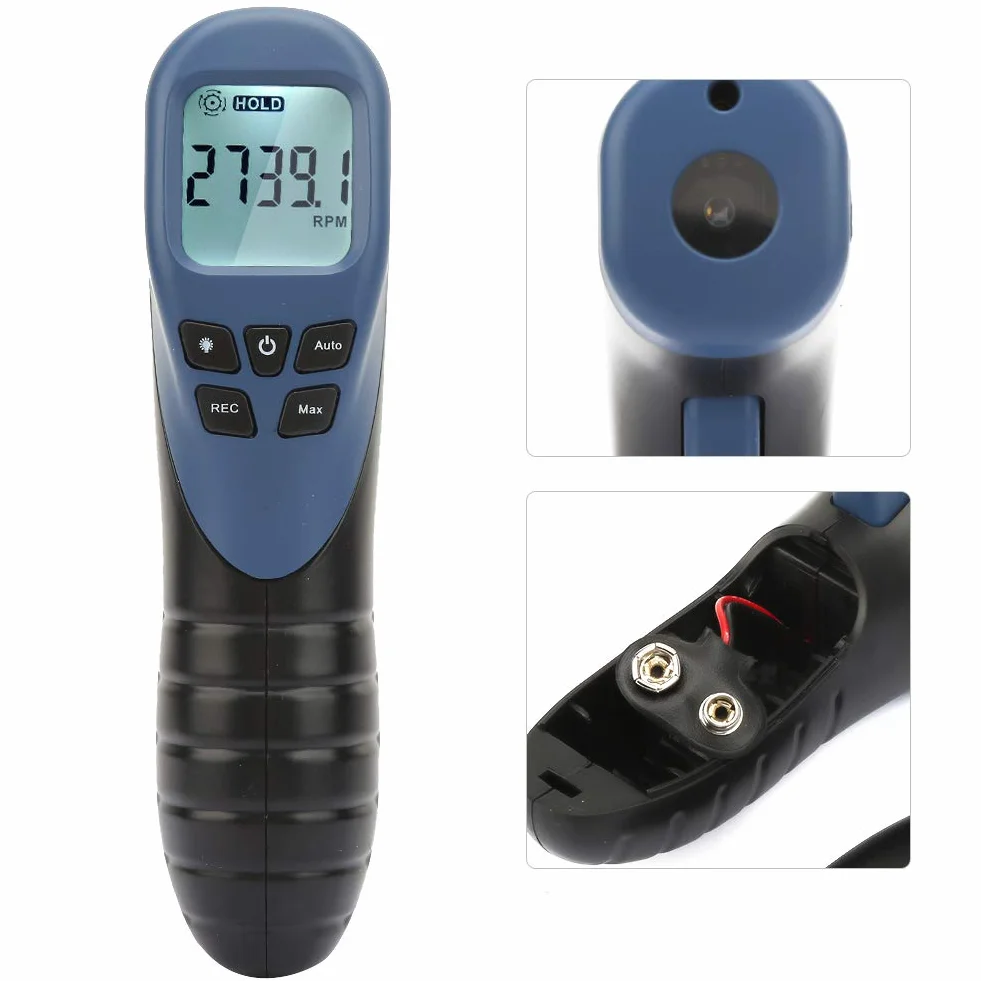 TL900 Tacómetro Digital Sin Contacto Portátil Medidor de RPM Automotriz