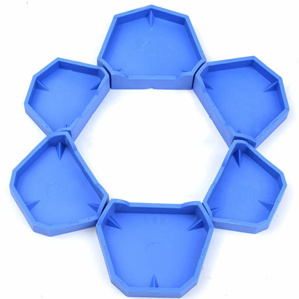 HEALIFTY Modelo de laboratorio dental base de silicona yeso 6 unidades