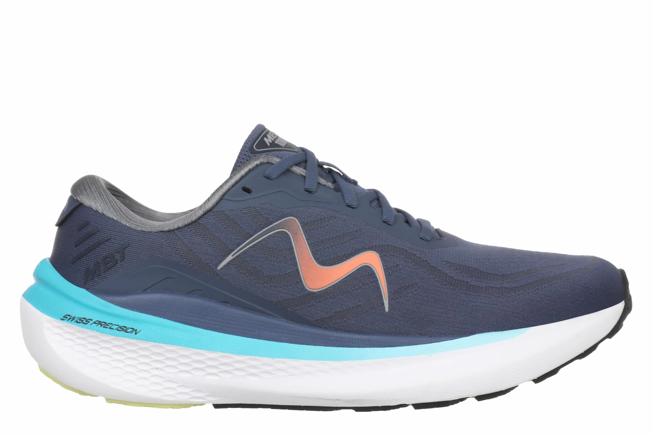 MBT-1000 Lace UP Zapatillas de Deporte para Hombre. Deportivas para Correr Anatómicas y Cómodas. Calzado Fisiológico Confort y Estabilidad con Suela Curva. Sneakers Running
