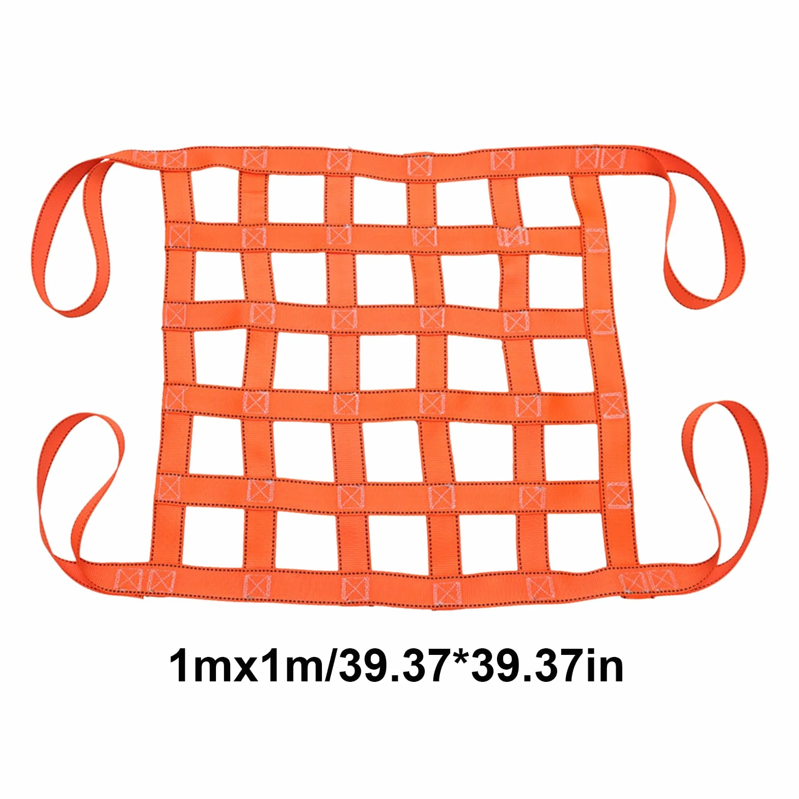 Cargo Lifting Net Heavy Duty Hoisting Net Sling Mesh Material Handling Net for Warehouse Construction