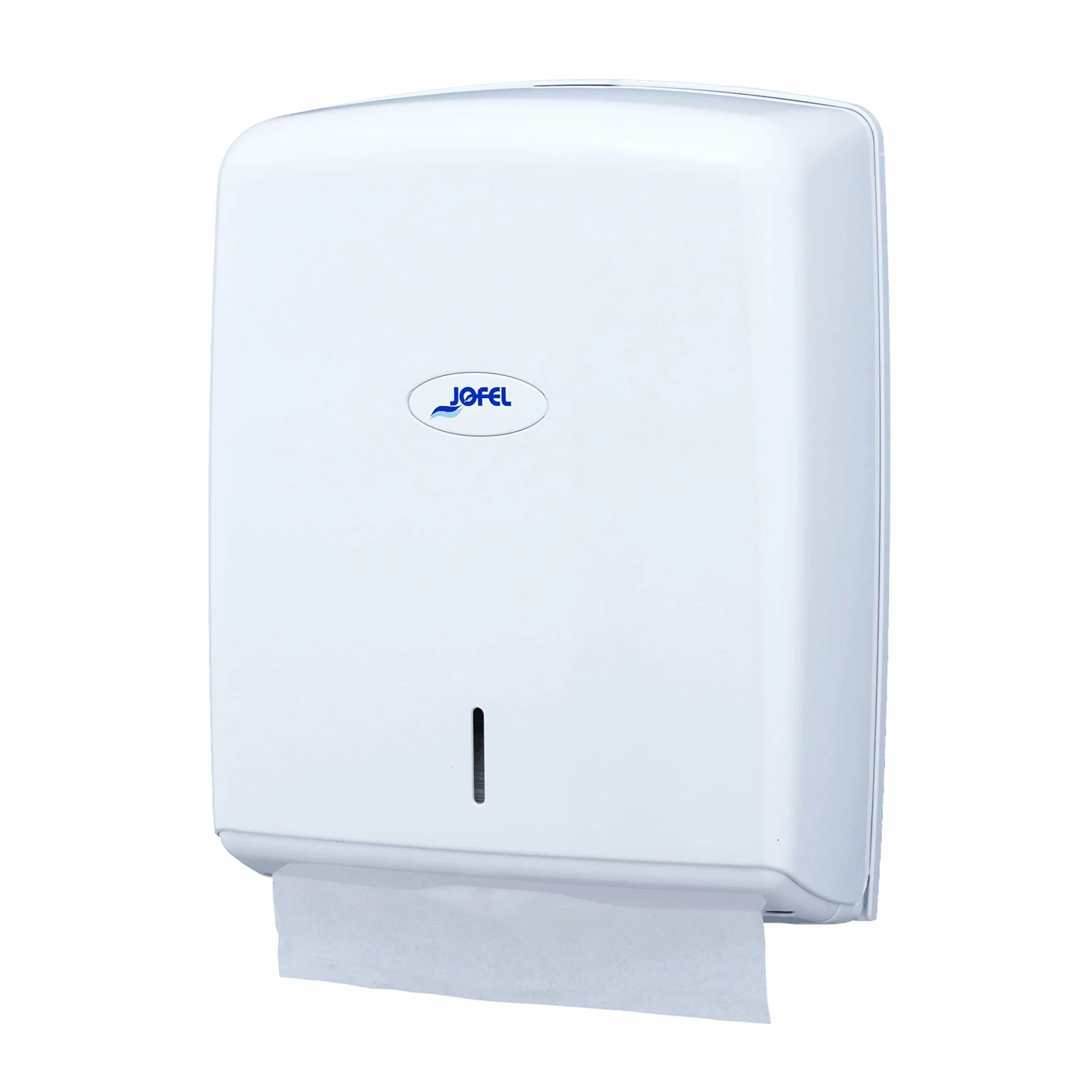 Jofel Dispensador de Papel de Manos ABS Blanco AH37000 600 Toallitas