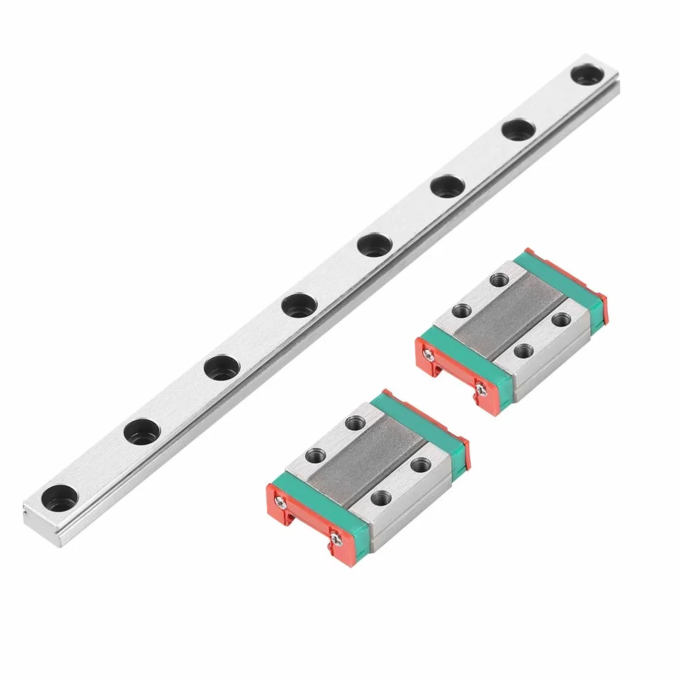 Carril guía lineal MGN9B 150 mm 9 mm con 2 piezas Bloque MGN9B