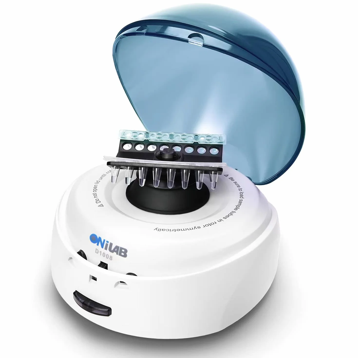 ONiLAB Centrífuga Microcentrífuga de Palma 7000RPM 2 Rotores para 8 x 0.2/0.5/1.5/2.0 ml y 32 PCR Tiras