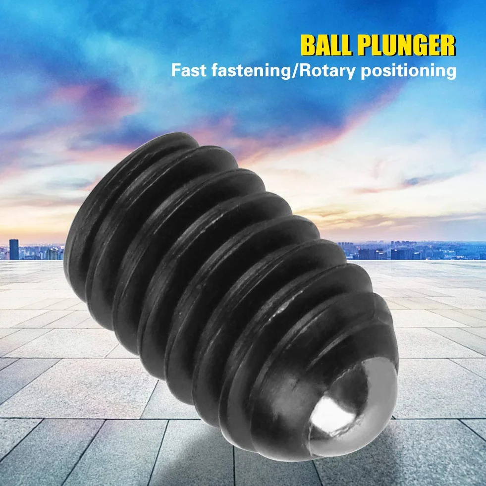 M4 tornillo rosca bola émbolo conjunto hexagonal resorte de acero M4*6