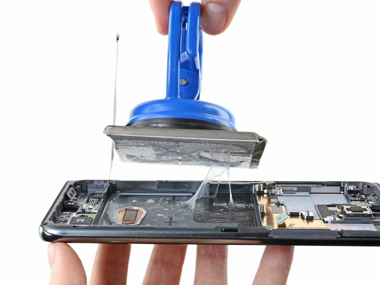 iFixit Kit 2 ventosas extra-fuertes para levantar desmontar pantallas LCD ordenador portátil tableta