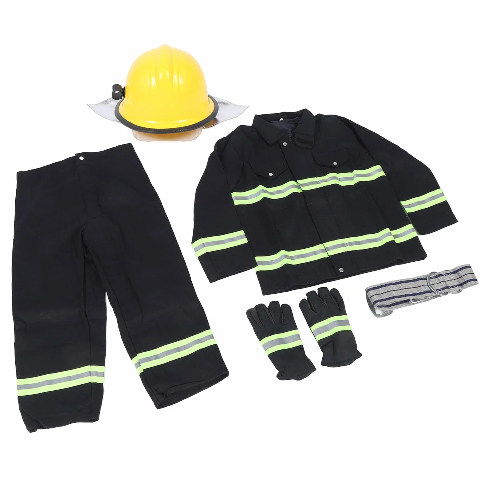 YWBL-WH Traje de Seguridad Ignífugo Tipo 97 Azul Marino, Mono Protector de Aislamiento Térmico con Tiras Reflectantes para Trabajadores Industriales -20 ℉ a 392 ℉