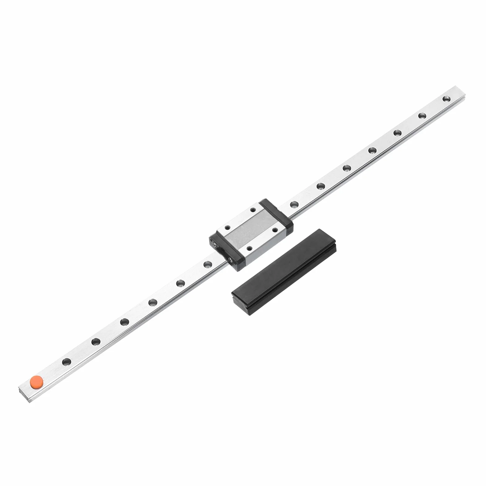 Guía Lineal MGN12 400 mm Bloque MGN12H Rodamiento Acero Plástico para Impresoras 3D CNC