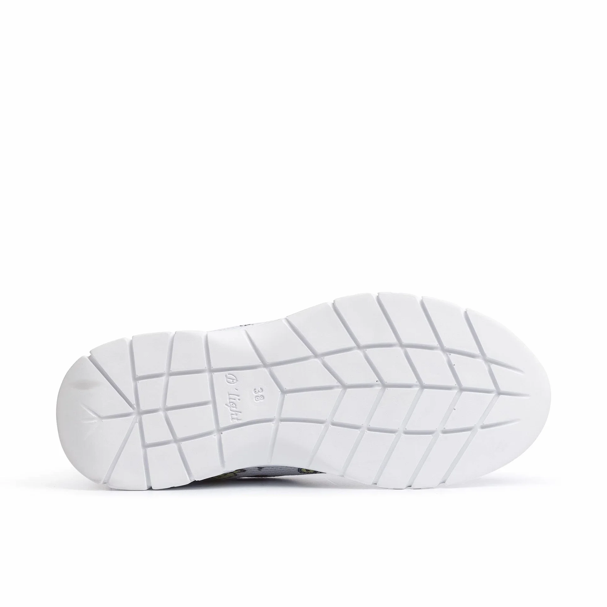 Dian Zapatillas de Trabajo ultraligeras, antibacterianas, Antideslizantes, Ideales para hospitales, Sanitarios, cocinas y Personas de Limpieza, Valencia Plus Estampado