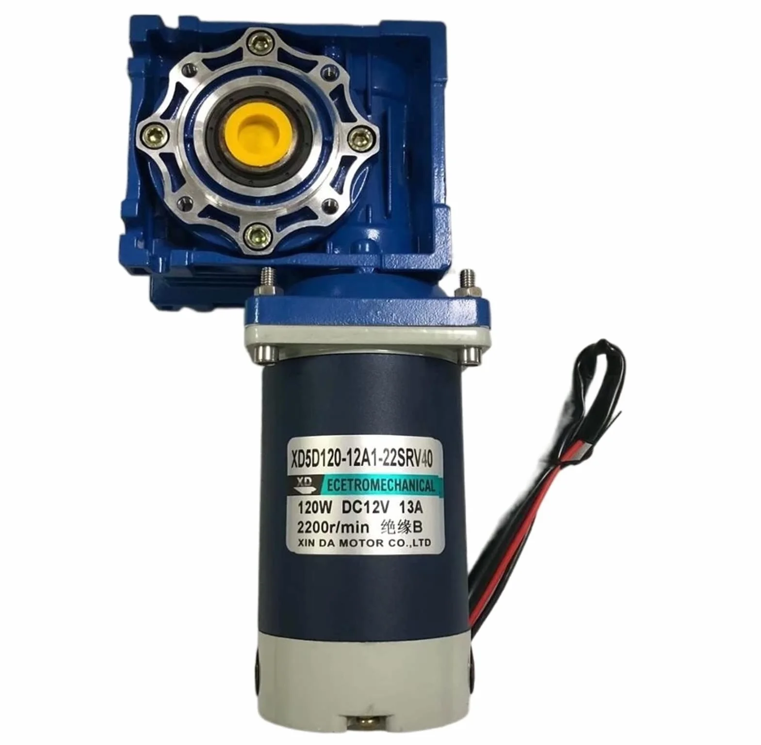 Motor paso a paso Nmrv40 RV40 12V 24V DC reductor engranajes gusano baja velocidad
