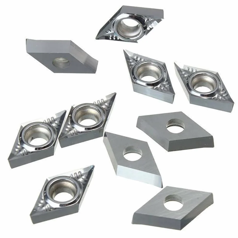 Insertos de torneado de carburo DCGT11T304-AK H01 DCGT32.51 DCMT para aluminio