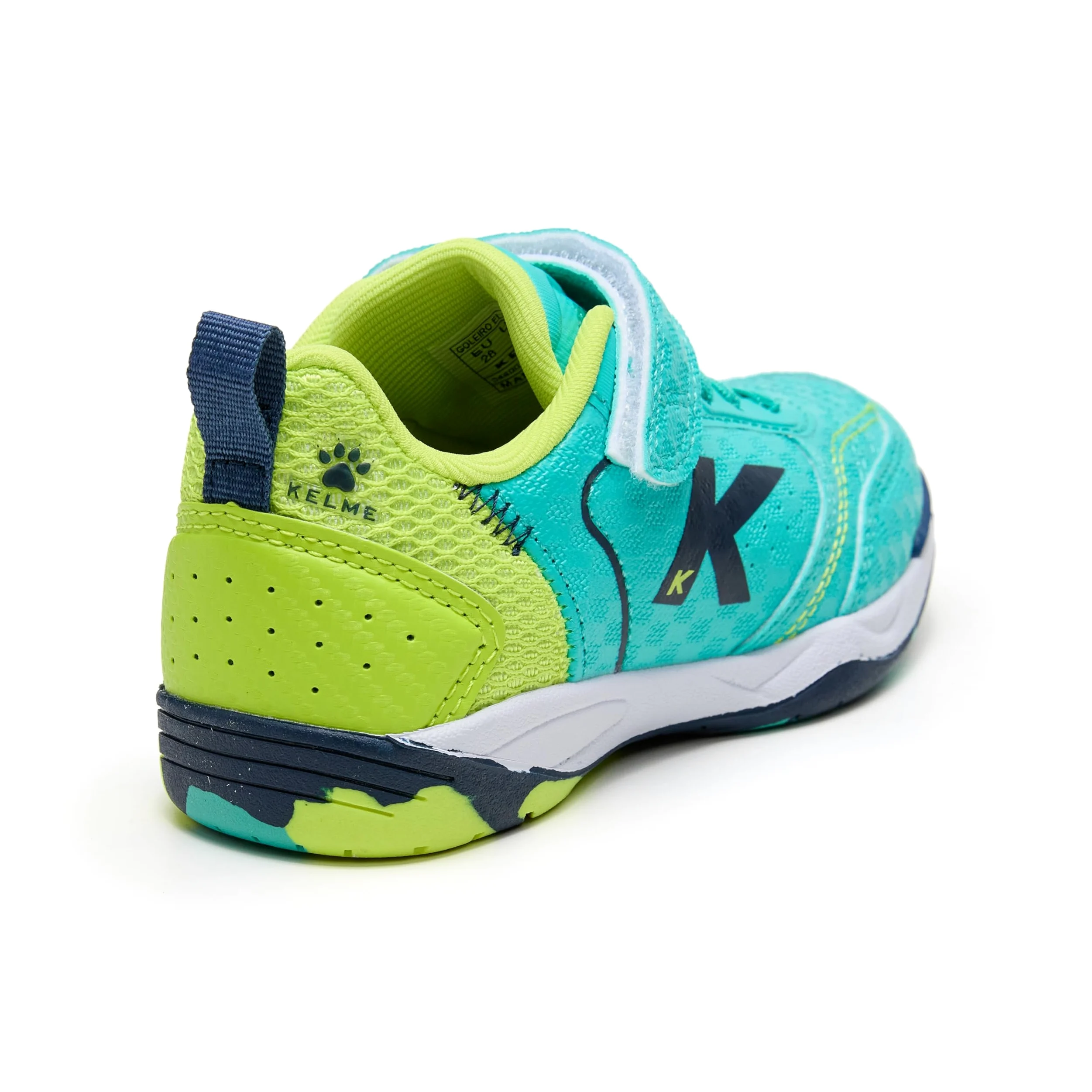 KELME Zapatilla De Niño Goleiro Elastic Indoor Turquesa
