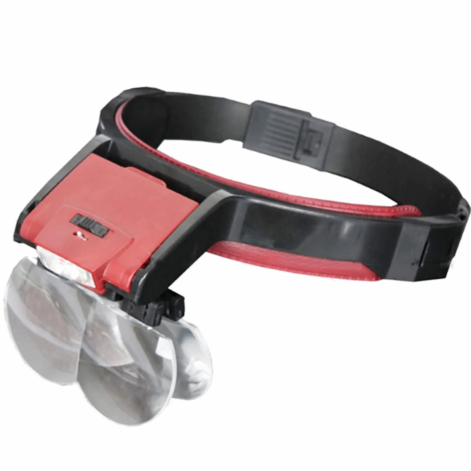 Lupa Binocular Dental Quirúrgica con Faros LED Luz Médica