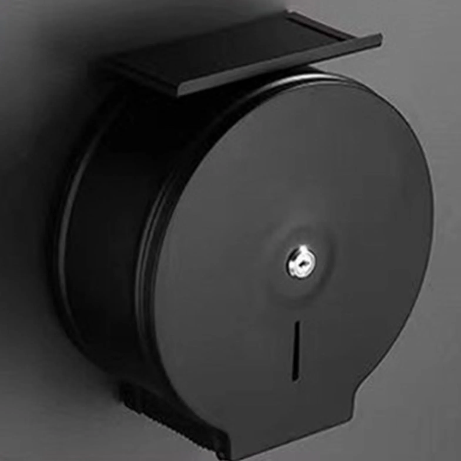 Dispensador de Papel Higiénico Gigante Comercial Acero Inoxidable 2.5 Pulgadas Montado en la Pared