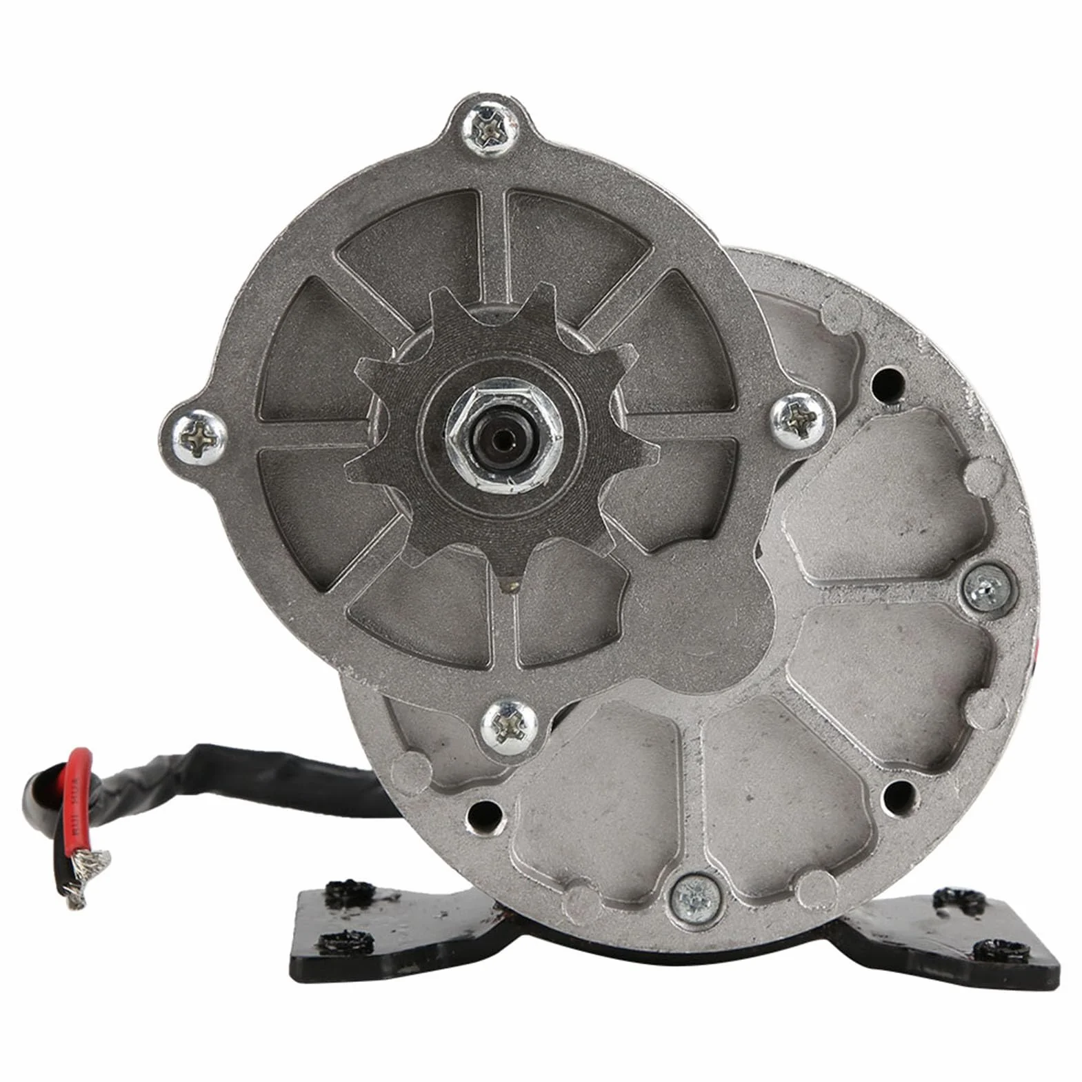 Motor eléctrico 12V 250W con caja de cambios 9 dientes para bicicleta eléctrica