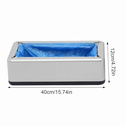 Dispensador automático de fundas para zapatos, portátil, fácil de usar, para el hogar y el negocio, embalaje práctico, limpieza, protección higiénica