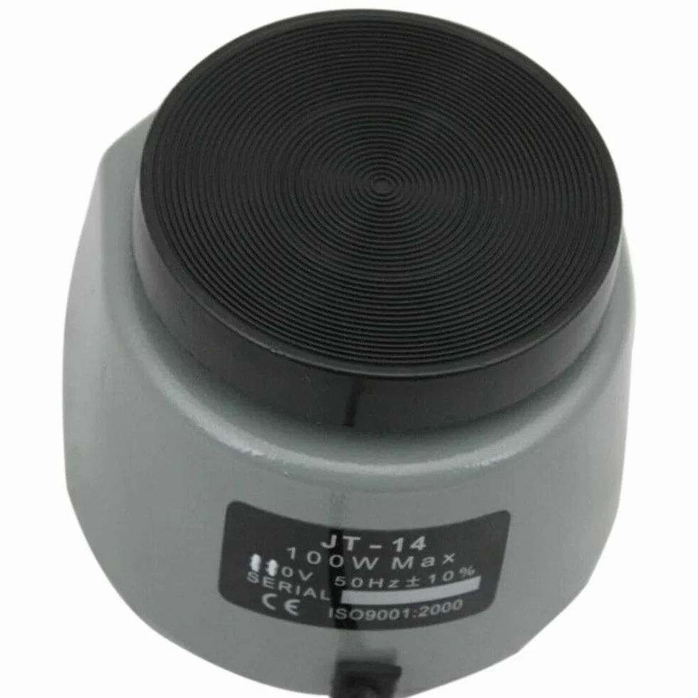 Oscilador dental 220 V 100 W vibrador redondo agitador de yeso equipo laboratorio dental 14x15x11 cm