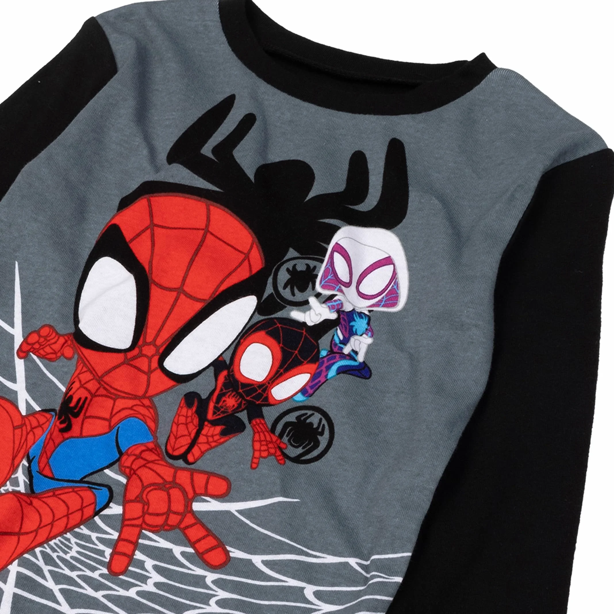 Marvel 2-Piece Snug-fit Cotton Holiday Pajama Set, Soft & Cute For Kids Juego de Pijama Niños (Pack de 2)