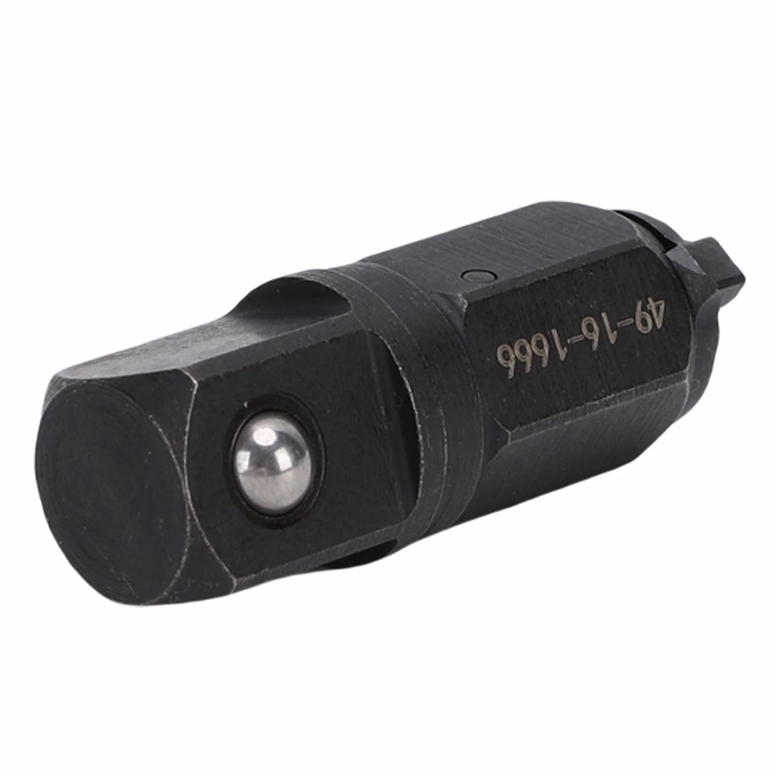 Adaptador de Yunque de Trinquete 1/2 Pulgada, Reemplazo de Acero Al Carbono con Bloqueo Hexagonal Antideslizante