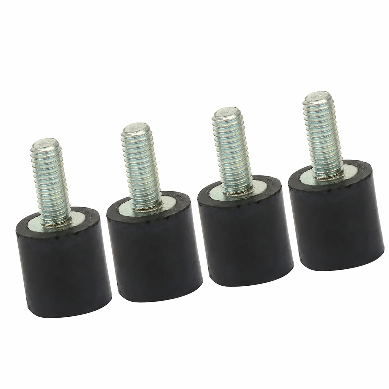 Fafeicy 4pcs Soportes de Goma Anti Vibración Silentblock VD8*8 M3*8 para Coche Barco Compresores Motores