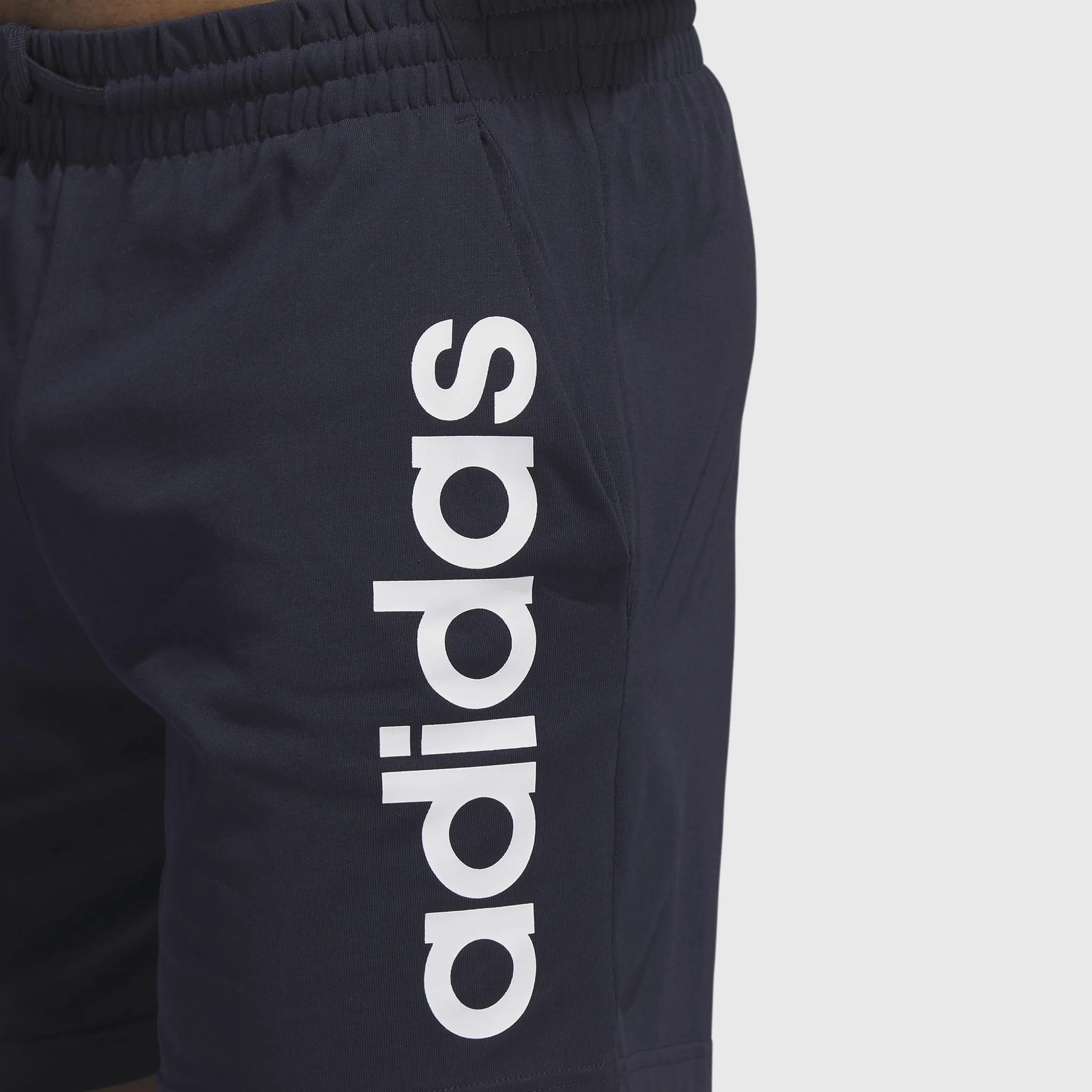 Adidas Aeroready Essentials Single Jersey Linear Logo Shorts - Pantalón Corto Hombre