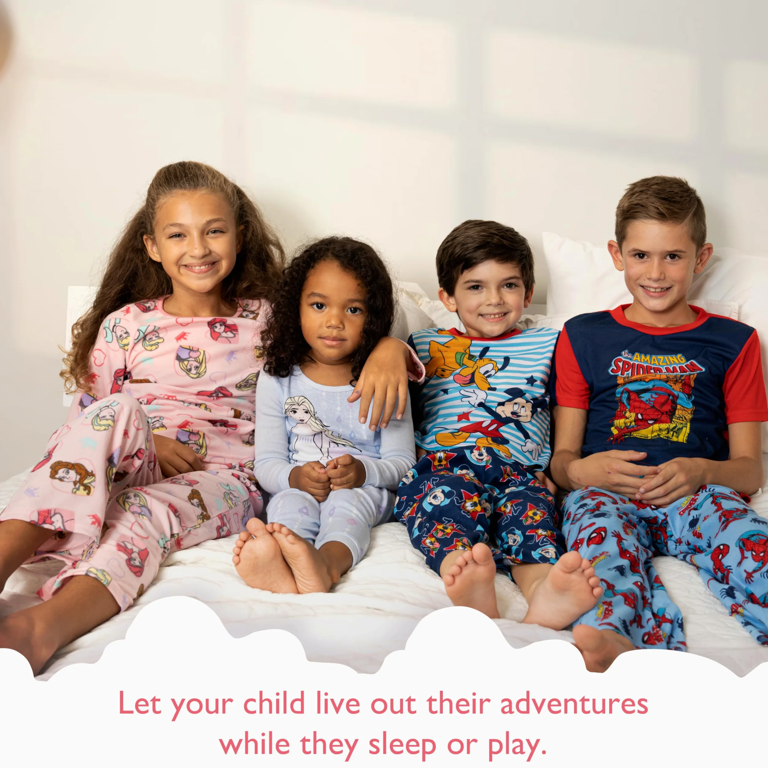 Disney Princess Conjunto de pijama princesa para niña