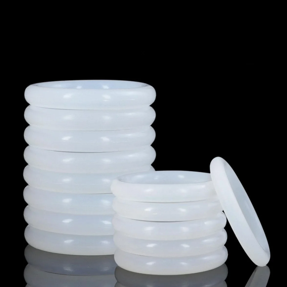 Junta tórica de goma blanca 51x43x4mm 10 unidades