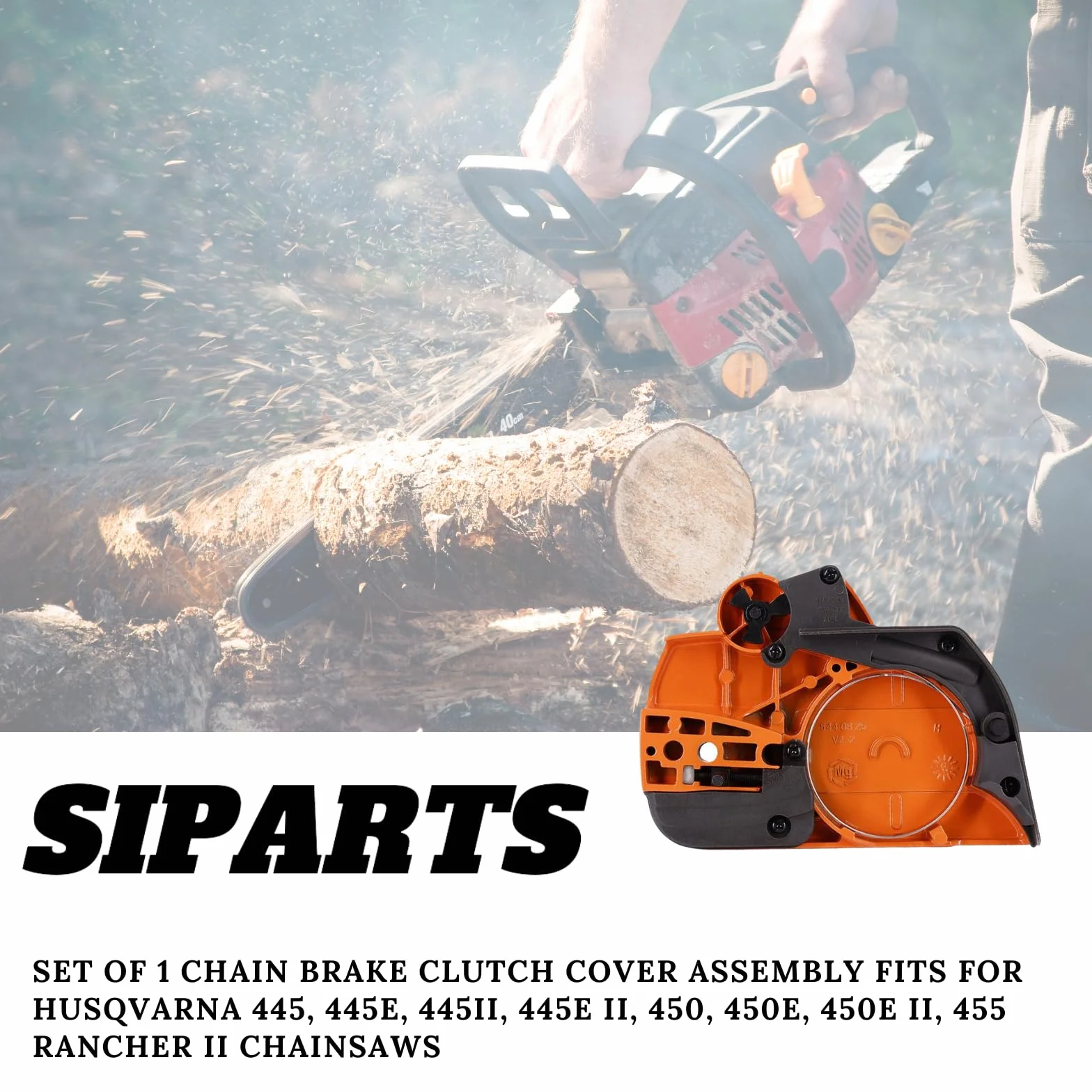 Zestaw sprzęgła z hamulcem łańcucha do pilarki Husqvarna 445 450 544097901 544097902