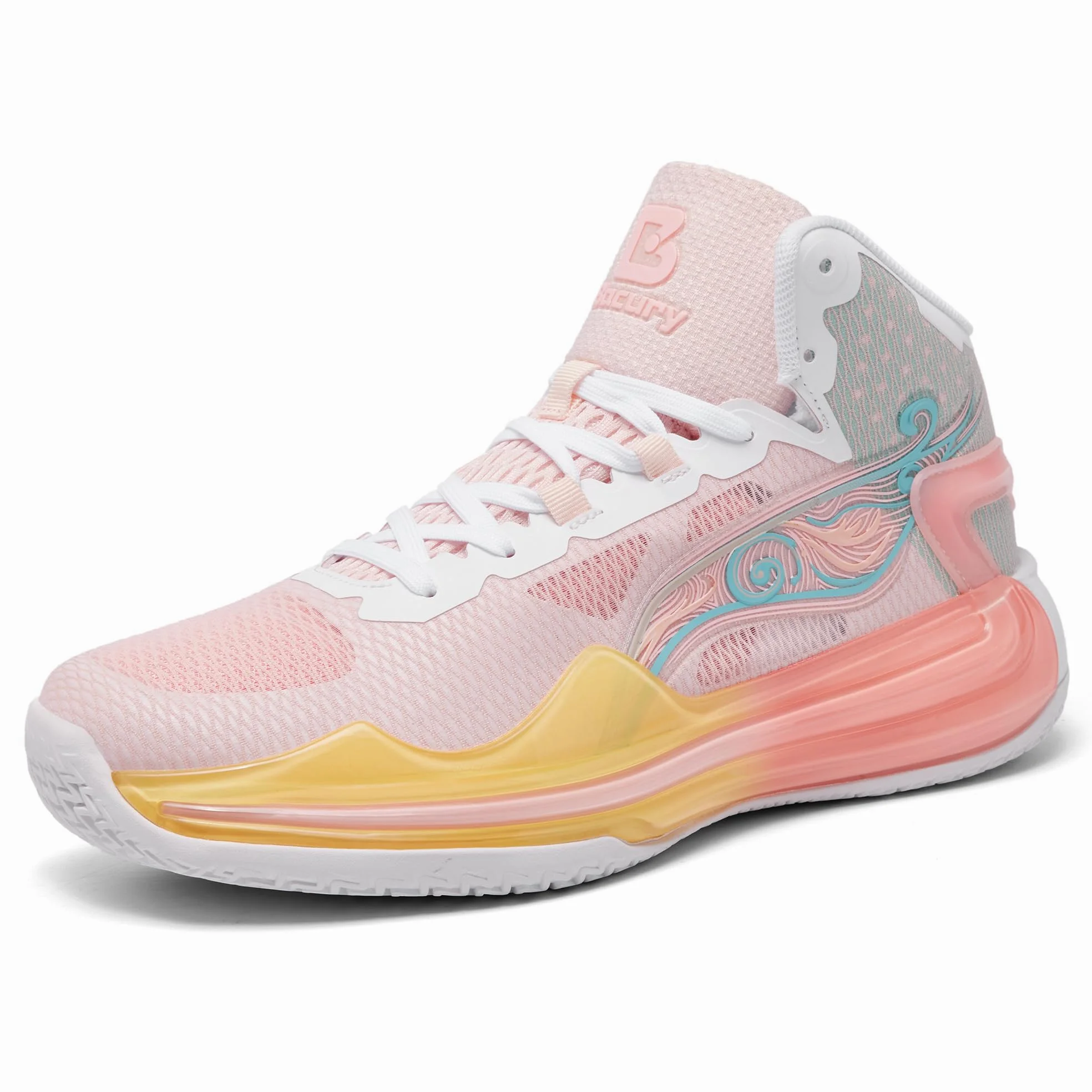 Zapatillas de baloncesto para mujer, transpirables, antideslizantes, ligeras, a la moda, para deportes al aire libre