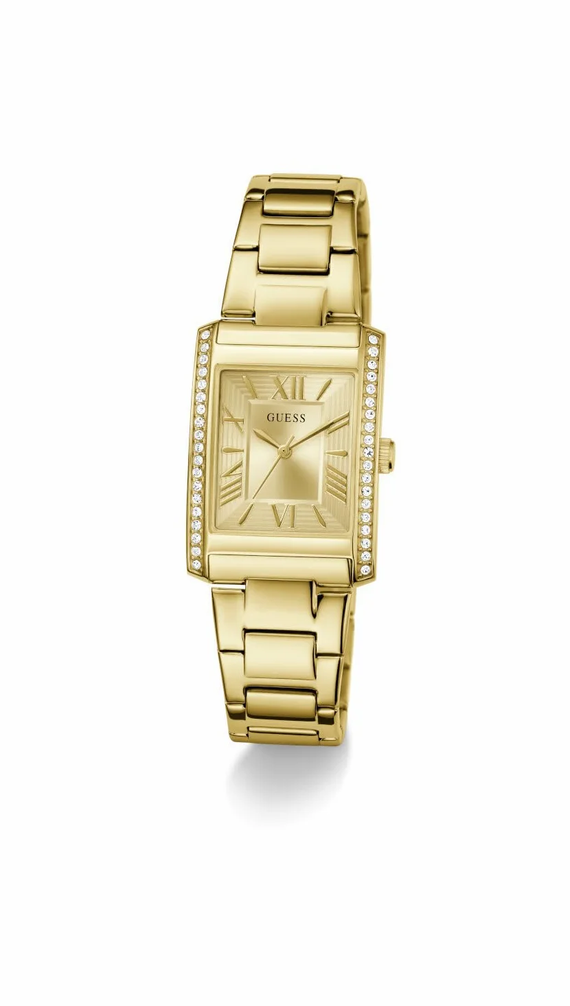 RELOJ GUESS - BONNIE Cuarzo / 3 ATM Color esfera: Dorado Tamaño de la caja: 27,00