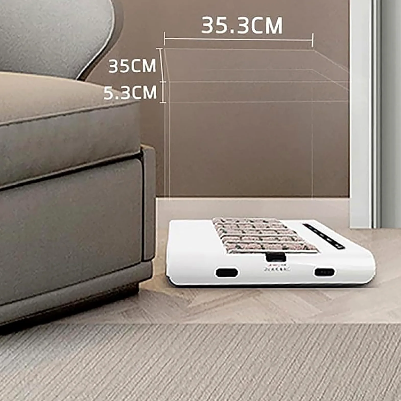 Genérico Limpiador de Suelas de Zapatos Totalmente automático y Recargable, pulidor por inducción de 260 RPM, Limpieza 20 Veces más rápida, bajo Nivel de Ruido, fácil de Usar, hogar y el