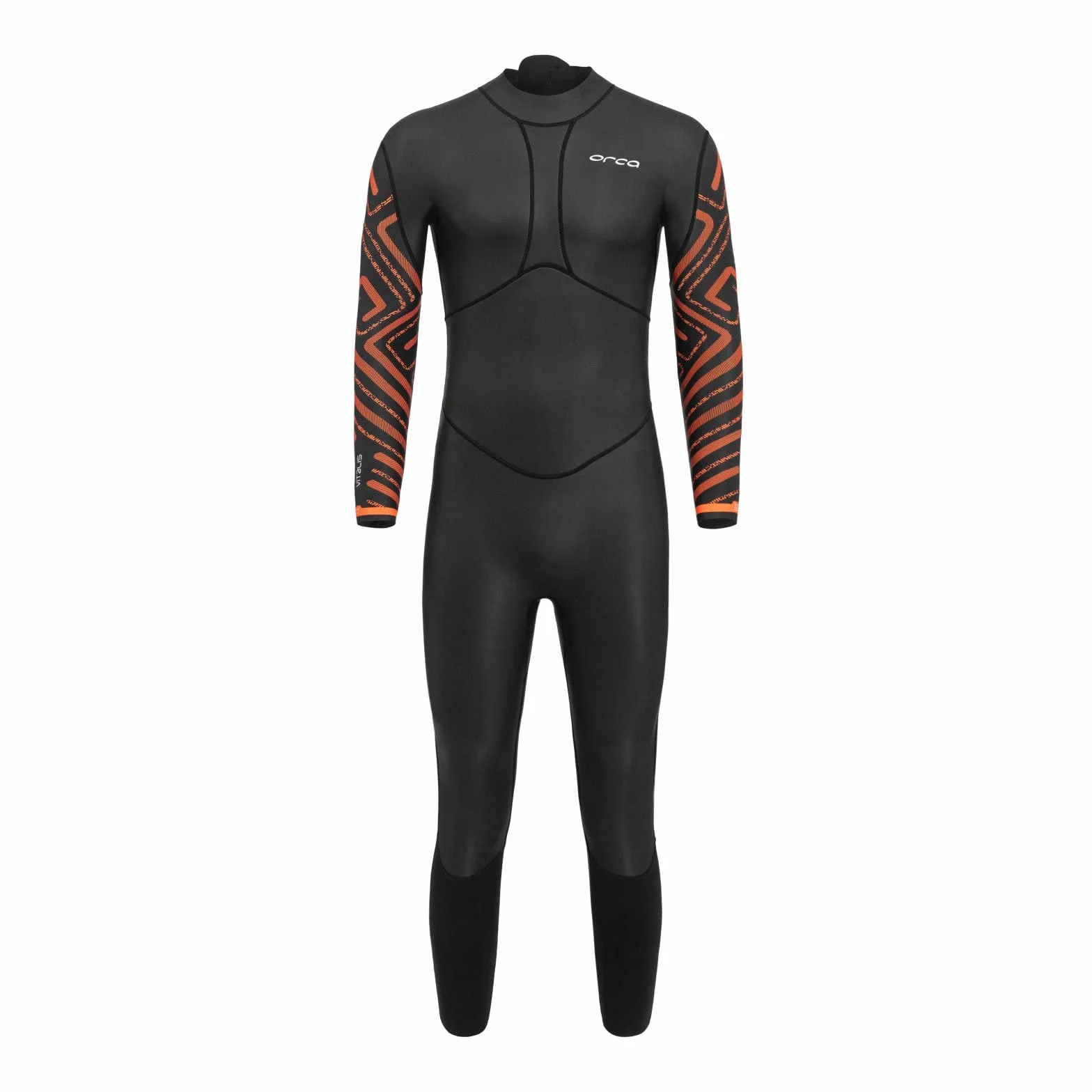 Orca Mens Vitalis Breast Stroke Open Water Swim Back Zip Wetsuit NN2B0501 - Black -
