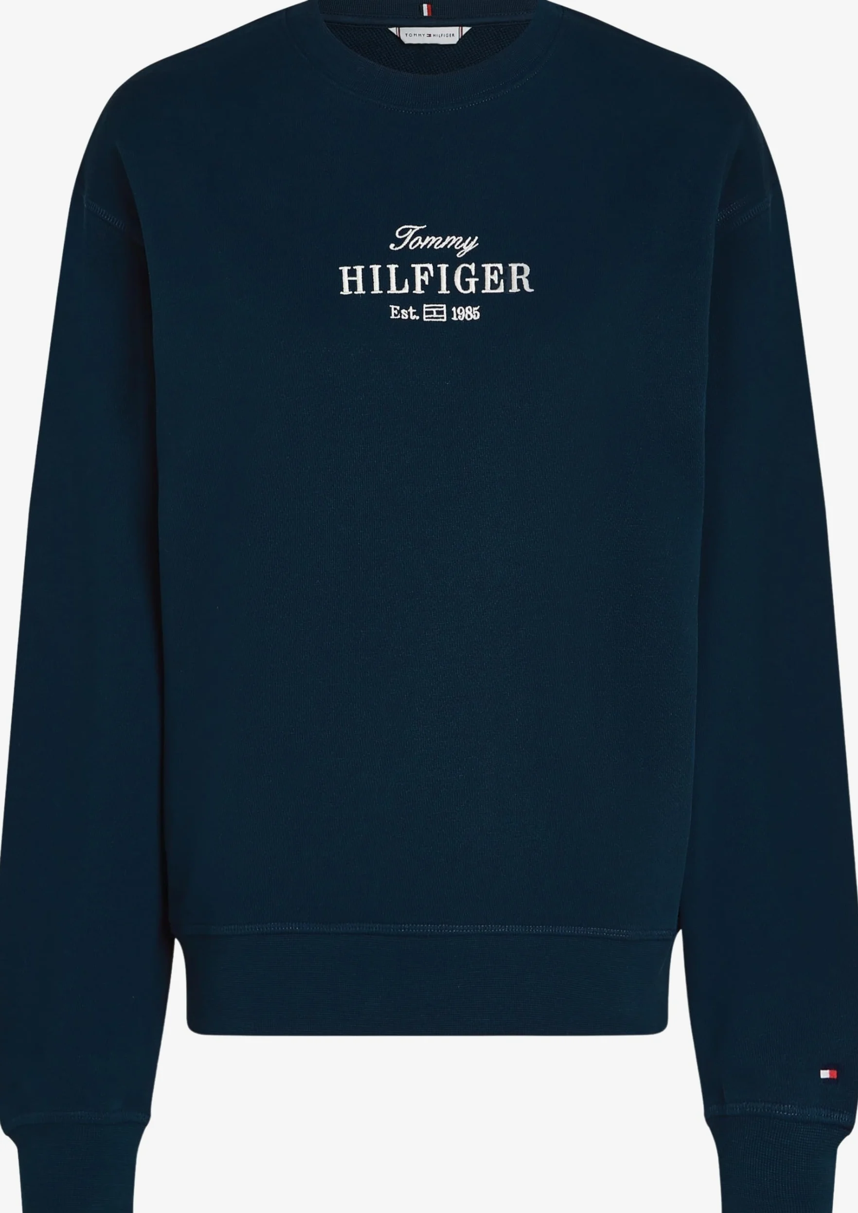 Tommy Hilfiger Sudadera Mujer Regular de algodón