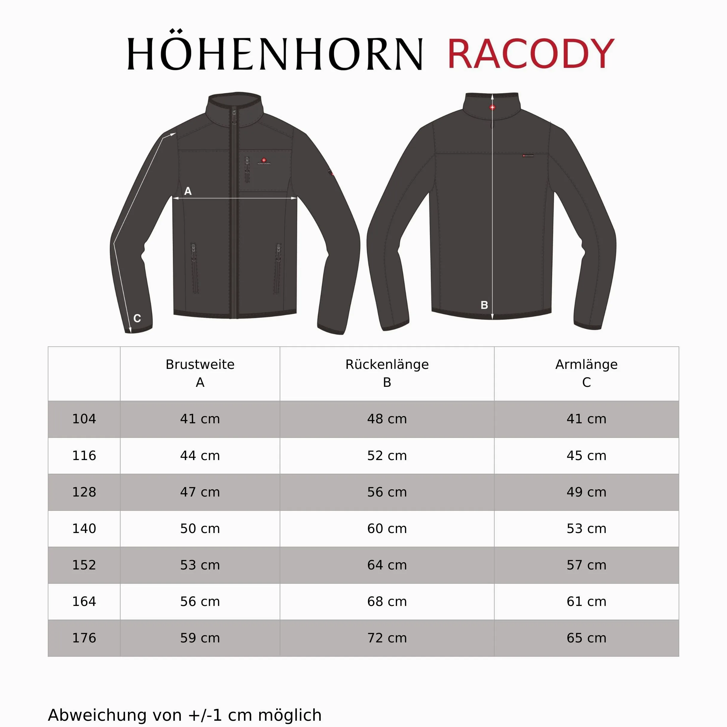 Höhenhorn Racody - Chaqueta de invierno para niños, forrada, impermeable, transpirable