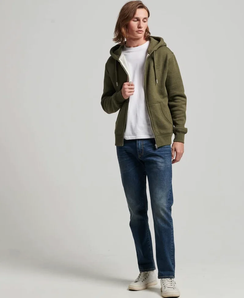 Superdry Vintage Logo Emb Ziphood Sudadera para Hombre