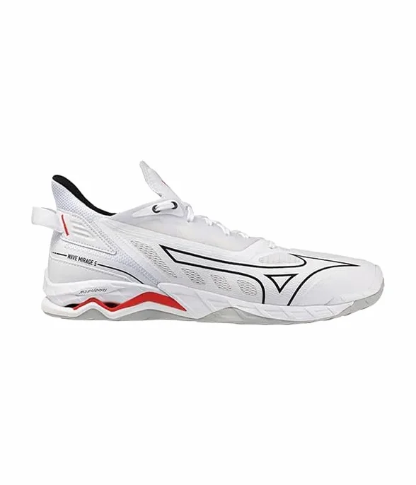 Mizuno Wave Mirage 5 Zapatillas Blancas/Negras 2026