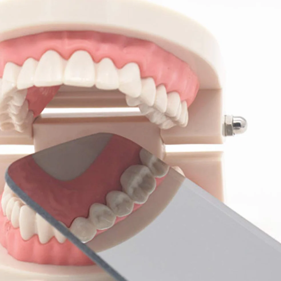 EXCEART Espejo De Inspección Bucal Intraoral 5 Uds Herramienta Compacta 4.52x2.55 Pulgadas