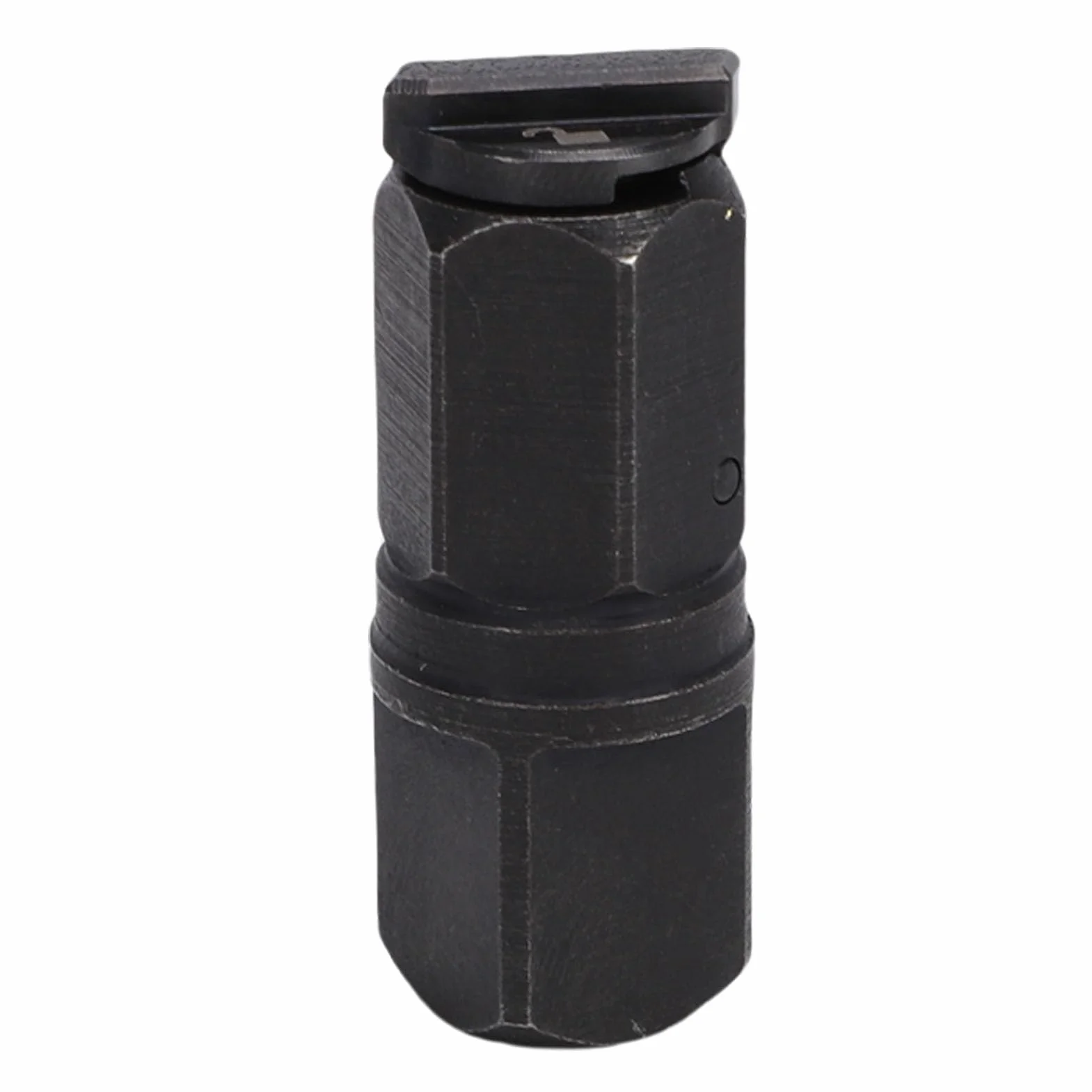 Adaptador de Yunque de Trinquete 1/2 Pulgada, Reemplazo de Acero Al Carbono con Bloqueo Hexagonal Antideslizante
