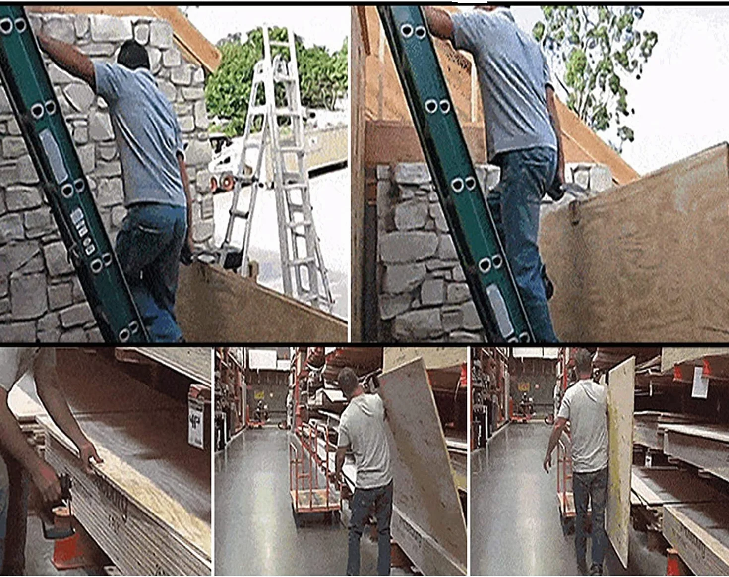 Panel Carrier Gripper, Herramienta Para Transportar Paneles Y Contrachapado, Mordaza Para Cargar Y Descargar Tableros De Madera