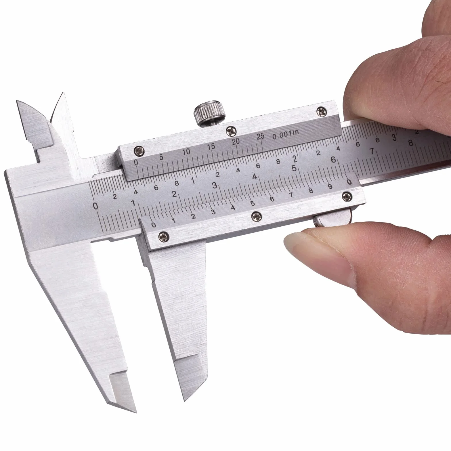 Spurtar Calibre Pie de Rey 0-150mm 0-6'' Precisión 0.02mm /0.001'' Analógico
