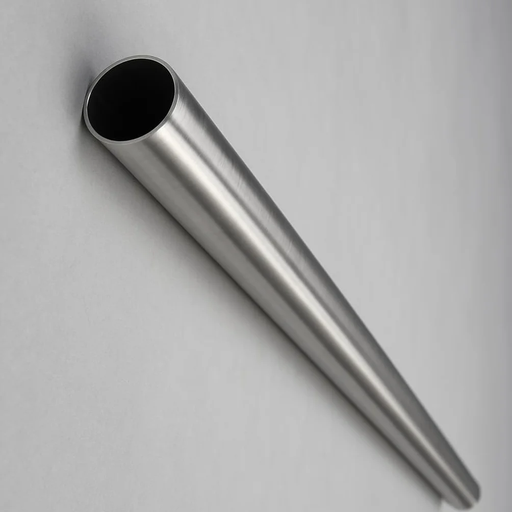 Tubo de acero inoxidable V2A 1.4301 63,5 mm x 1000 mm 6,35 cm escape