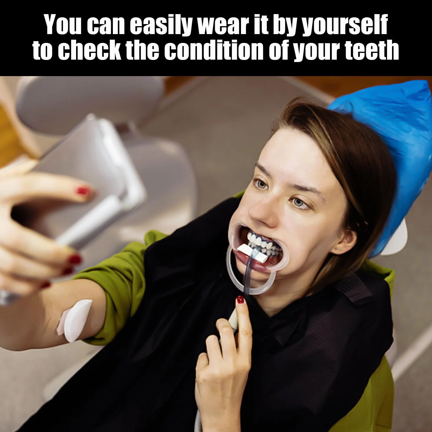 Expansores Orales de Encías Herramientas Dentales Abridor de Boca Retractor de Mejillas y Labios Expansor de Dientes