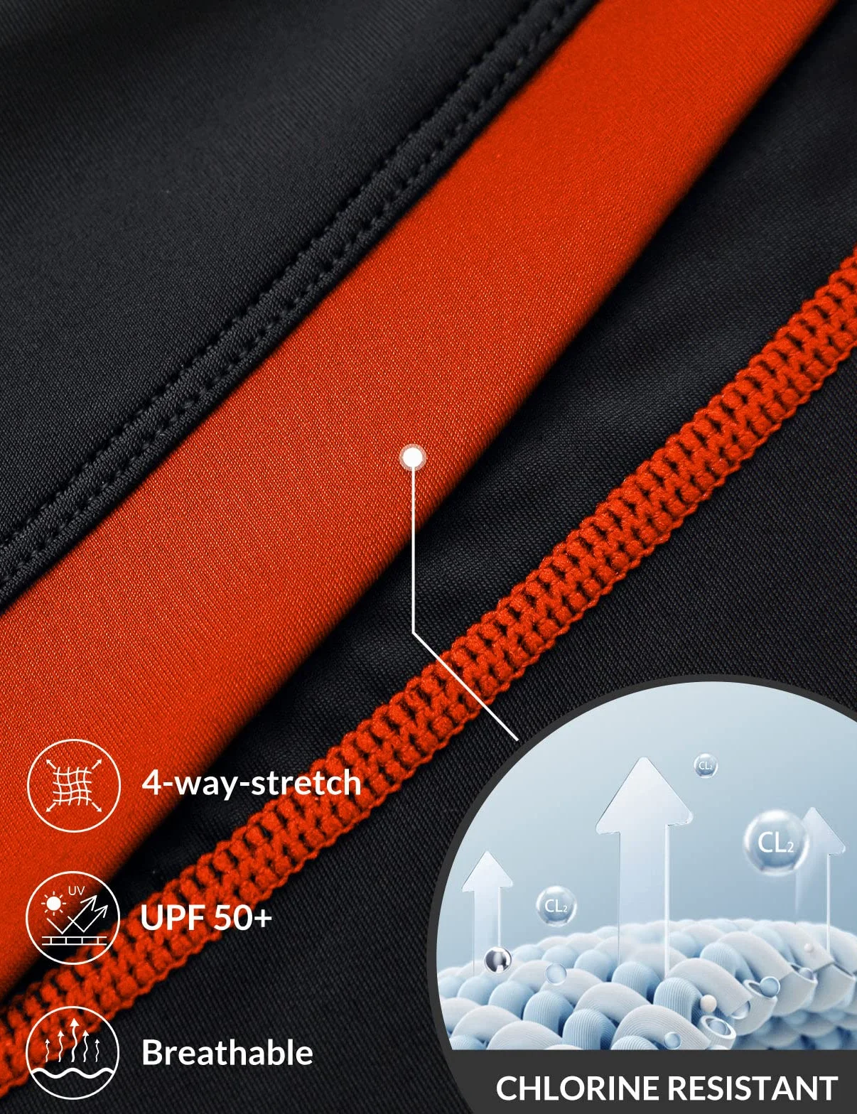 baleaf Traje de baño de compresión competitiva para Hombre, Pantalones Cortos de natación atléticos duraderos