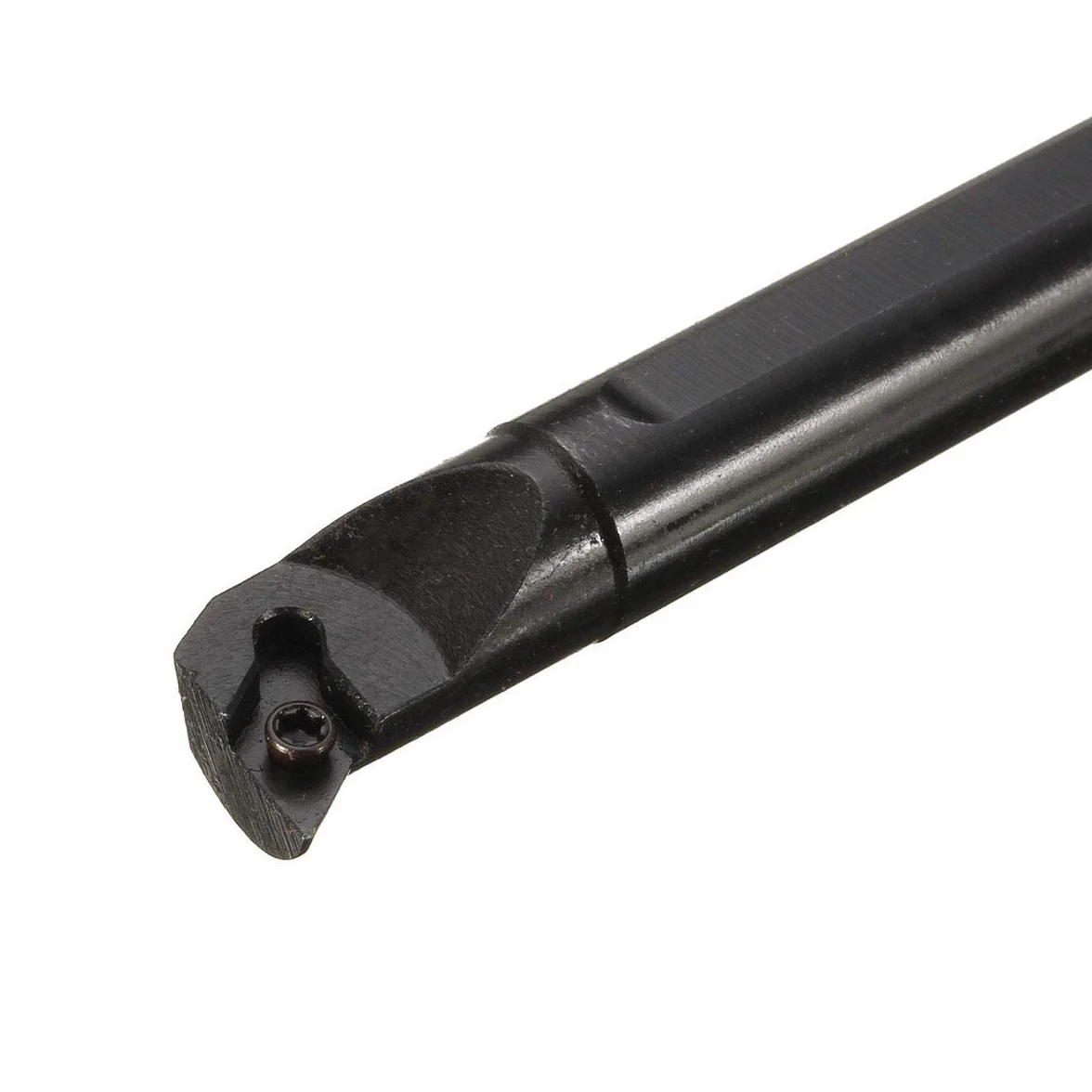 KATSU Juego de Herramientas de Corte y Torneado de Torno 4 Piezas con 4 Insertos Indexables S12M-SDUCR07