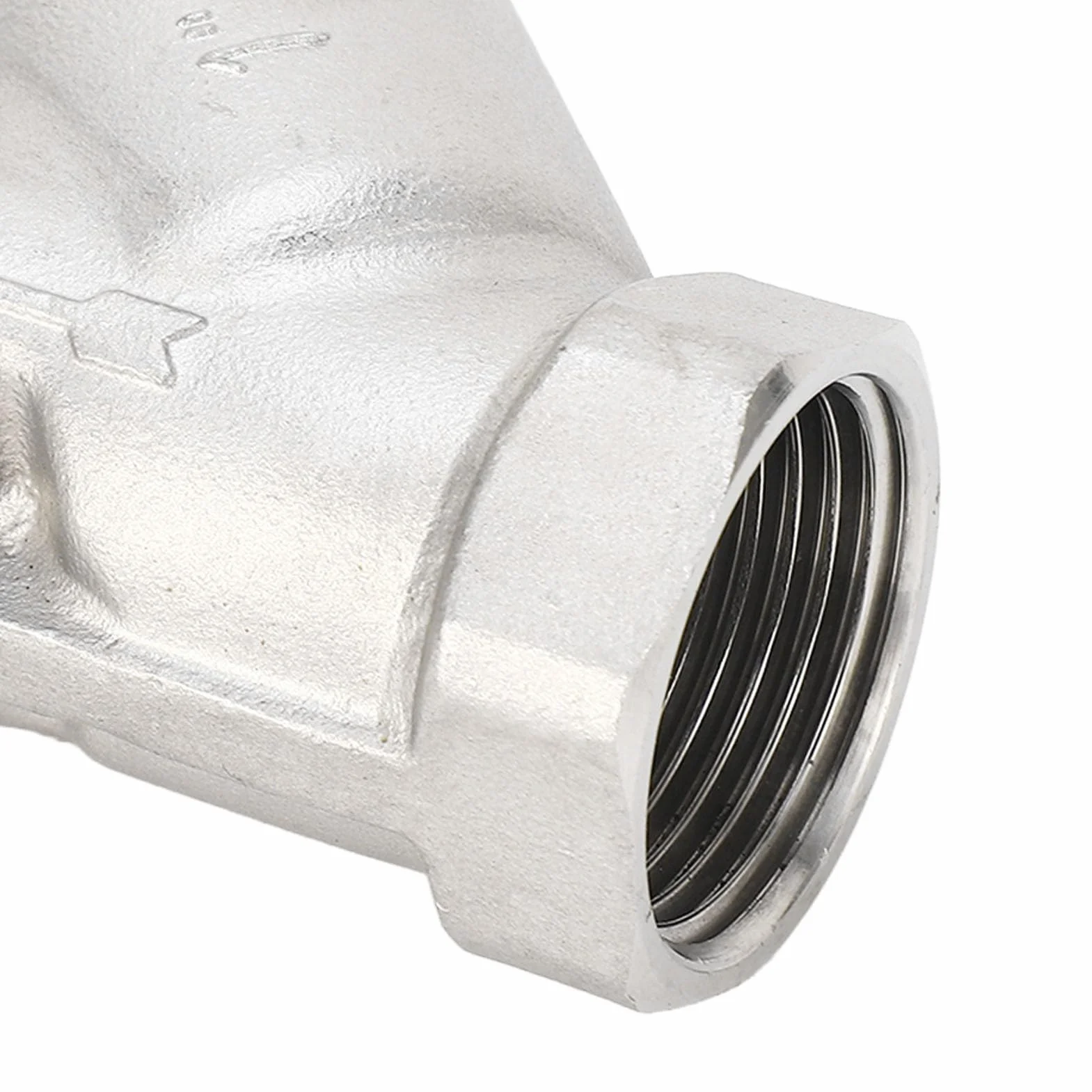 BRRNOO Filtro de Tubería de Agua Acero Inoxidable 304 en Forma de Y 1 Pulgada DN25 Rosca