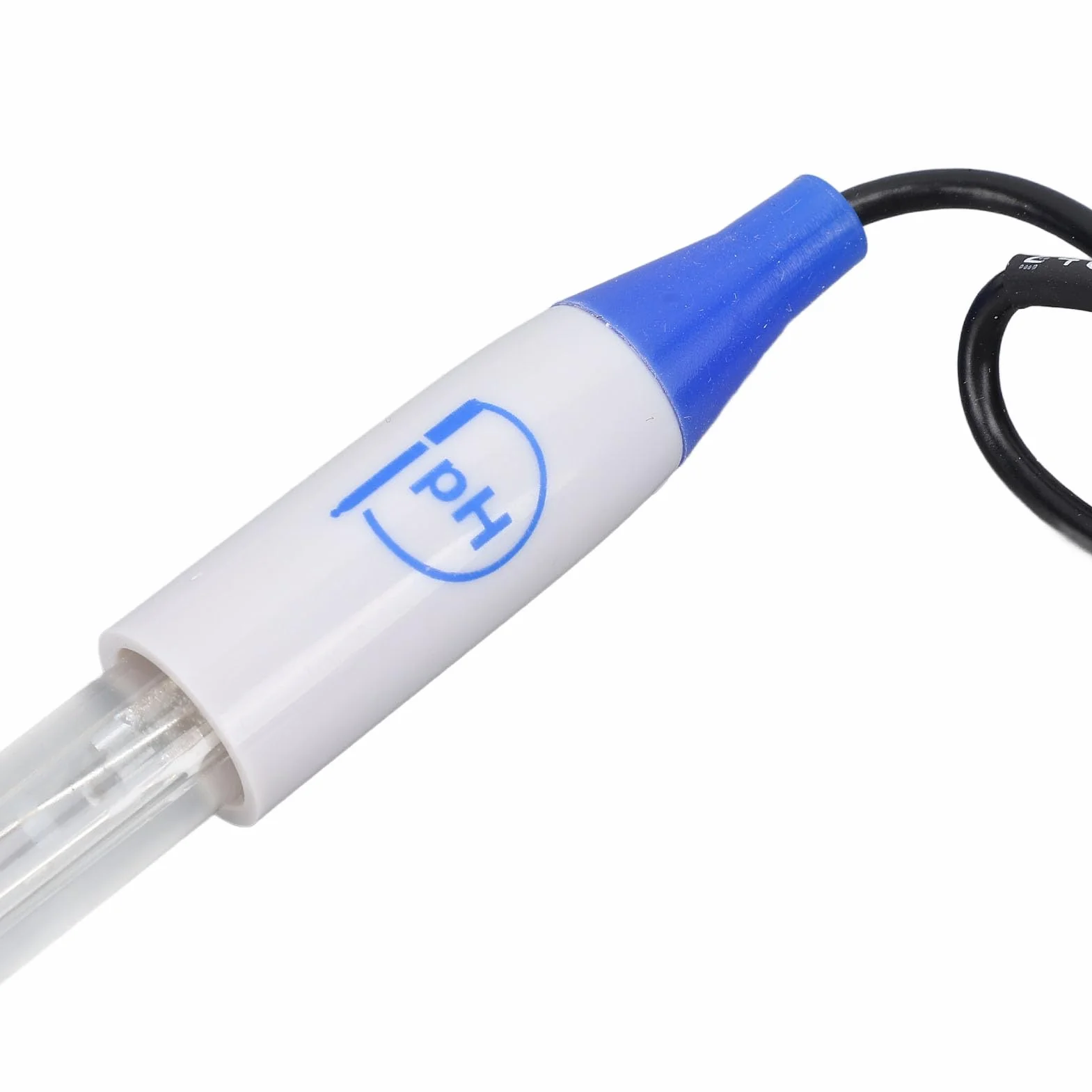 Electrodo de pH 0-14, Sonda BNC, Respuesta Rápida para Laboratorio