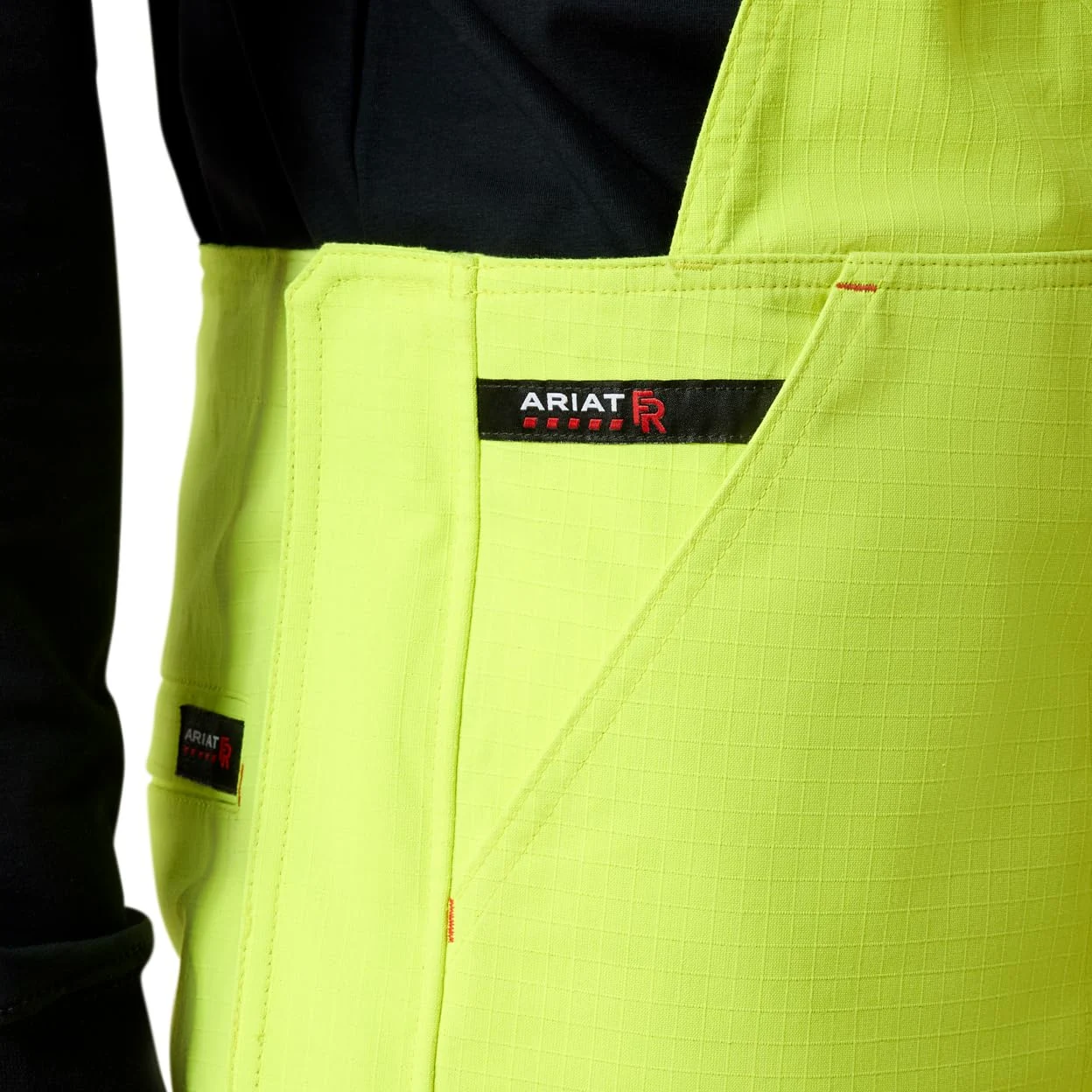 ARIAT Baberos de Advertencia, Resistente Al Agua Jeans para Hombre