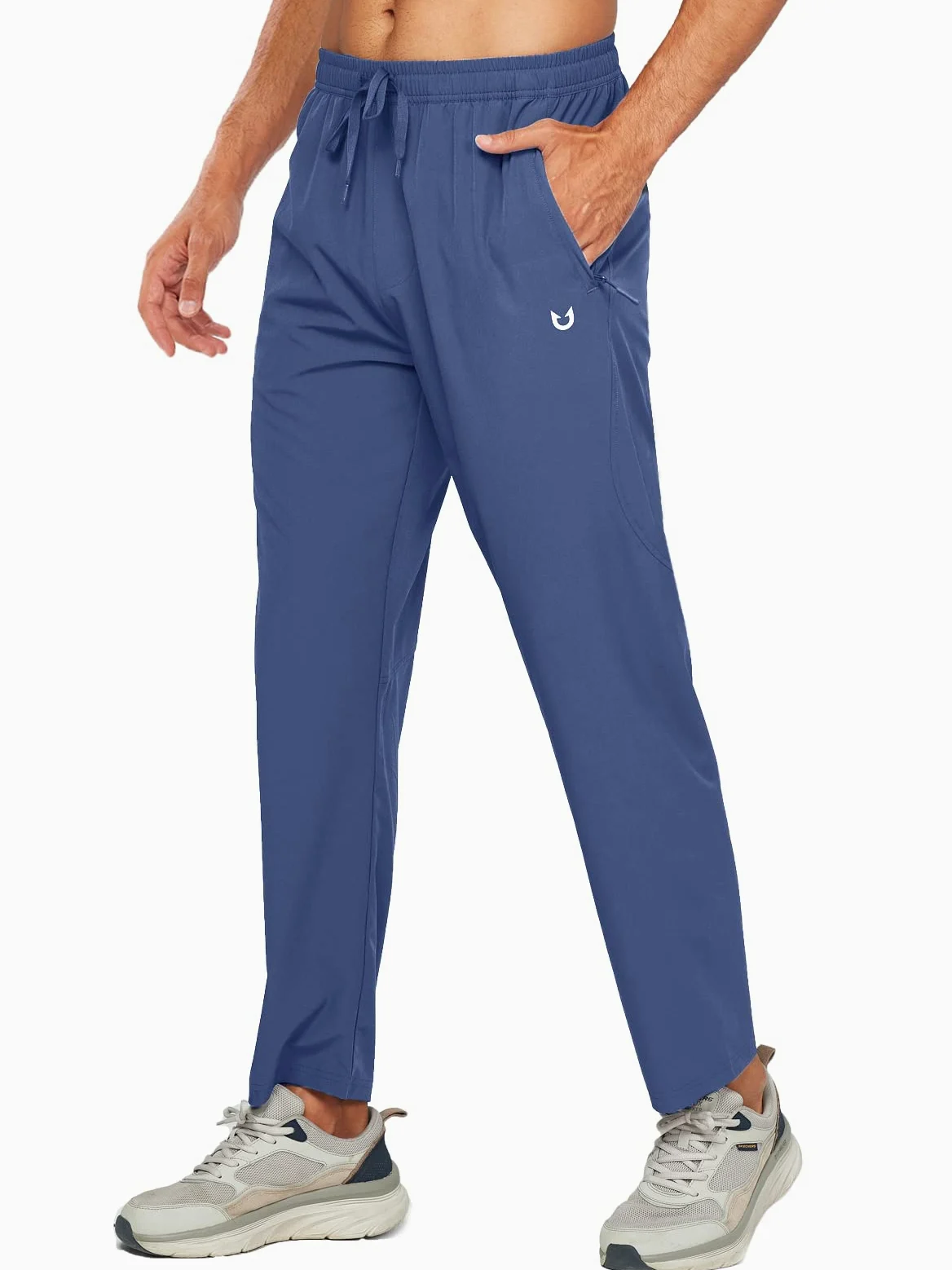 NORTHYARD Pantalon Chandal Hombre Impermeable UV Pantalones Secado Rápido Senderismo con Bolsillo con Cremallera