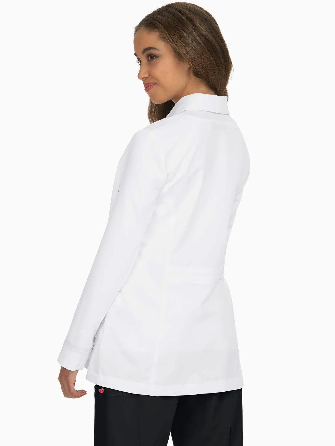 KOI Betsey Johnson B402 Women's Canna Lab Coat White